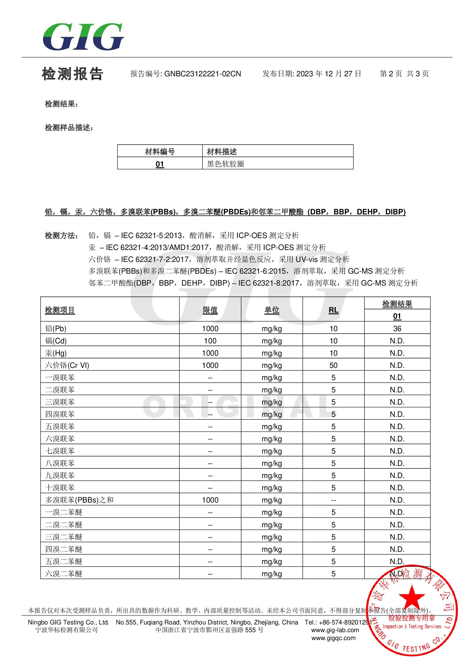 检测报告